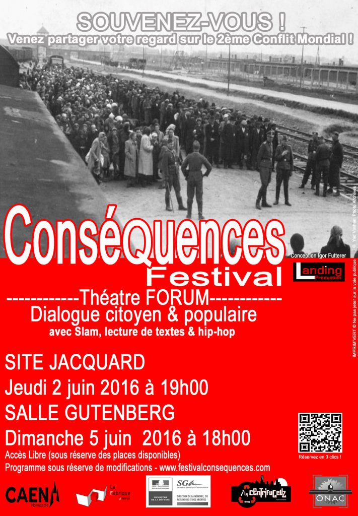 Festival Conséquences 2016-Poster-©Landing Production